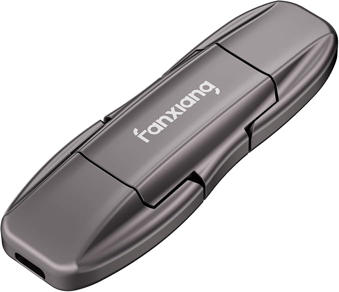 Flash Drive 512GB, USB 3.2 Gen2 Up to 1050MB/s, USB Drive, USB A + Type C by fanxiang