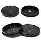 4 Pcs Cable Grommet, Snap Bushing 2-15/16" Mounting Diameter, Flexible by BOPOREAE