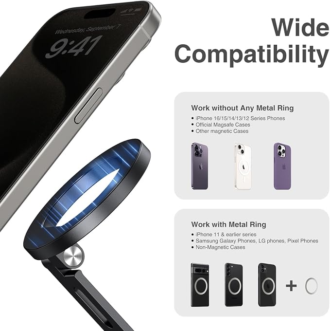 elitehood Magnetic Phone Tripod Mount - Image 8