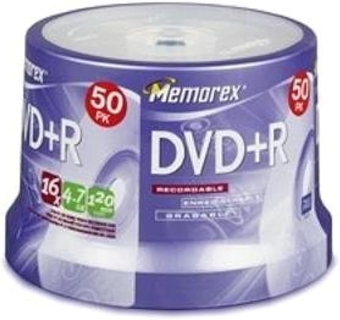 Memorex DVD+R 16x 4.7GB 50 Pack Spindle - Image 2