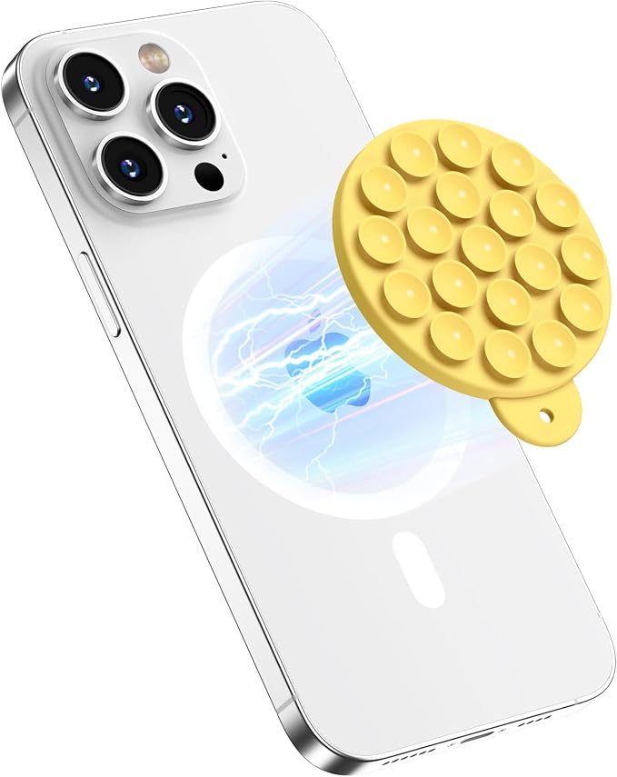 Magnetic Suction Cup Phone Mount by HSAOHD