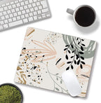 Mouse Pad with Abstract Art Design, Square Waterproof Non-Slip Rubber Base - Image 2