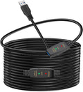 LDKCOK Active USB 3.0 Extension Cable 30ft– Male to Female Extender Cord by LDKCOK