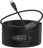 LDKCOK Active USB 3.0 Extension Cable 30ft– Male to Female Extender Cord by LDKCOK
