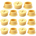 Desk Grommet, 1 in 25 mm Silicone Rubber Grommets, Flexible Wall Cord Pass by BOPOREAE