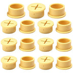 Desk Grommet, 1 in 25 mm Silicone Rubber Grommets, Flexible Wall Cord Pass by BOPOREAE