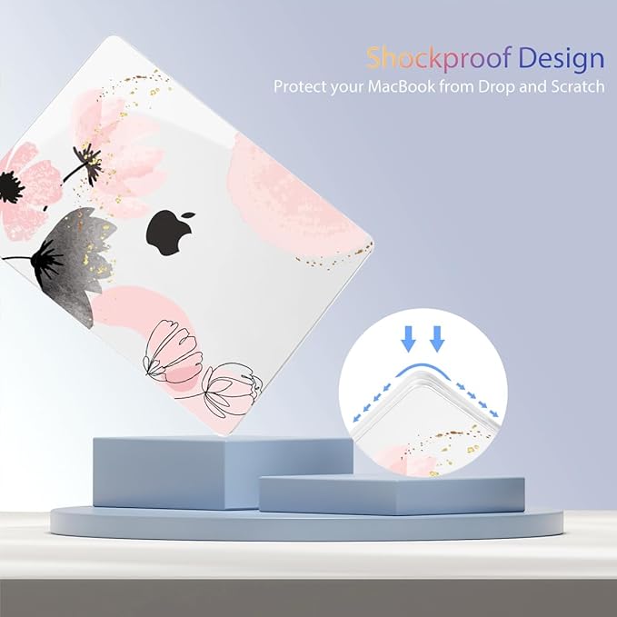 Teryeefi Compatible with MacBook Air 13 inch Case 2025 2024 2023 2022 M4 - Image 6