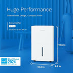 hOmeLabs 32 Pint Wi-Fi Dehumidifier - Image 2