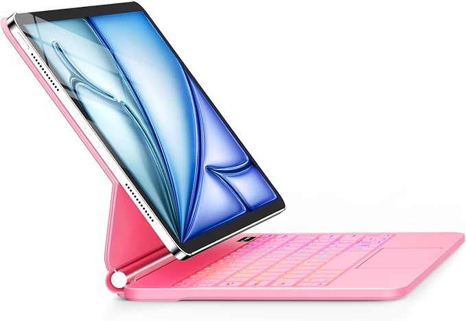 Keyboard Case for iPad Air 13 inch, iPad Pro 12.9 inch，Magic-Style Magnetic – by GGQFGTOJ