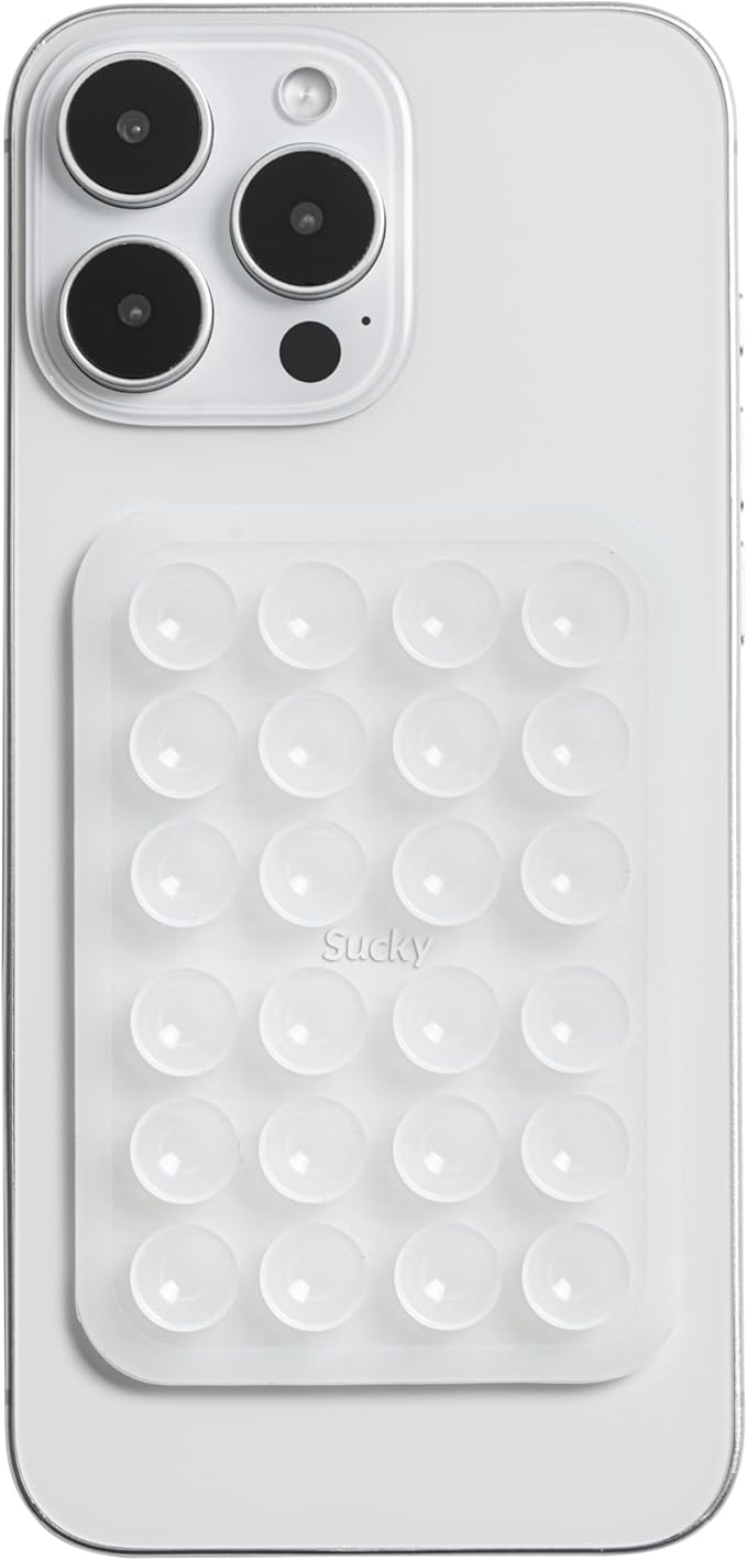 SUCKY Silicone Suction Phone Case Adhesive Octo Cup Buddy Mount by Sucky