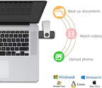 KEXIN Flash Drive 128GB USB 3.0 Flash Drive 5 Pack Thumb Drive Jump Drive USB - Image 7