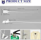 1000 Numbered Plastic Tamper Seals, Zip Ties - Image 2