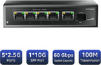 6 Port 2.5Gb Unmanaged Ethernet Switch - Image 2
