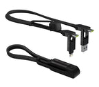 Rolling Square inCharge XL 6-in-1 Multi Charging Cable, Portable USB and USB-C by RollingSquare