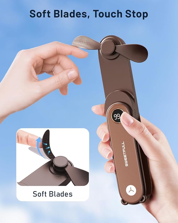 SWEETFULL Portable Handheld Mini Fan - Image 6