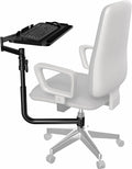 VIVO Office Chair Mounted 26 x 12 Inch Keyboard and Mouse Tray, Ergonomic Tilt by VIVO
