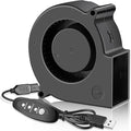 GDSTIME 7530 75mm x 75mm x 30mm 5V USB Blower Brushless Cooling Fan by GDSTIME
