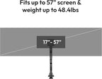 Pixio PS2S Titan Black Ultrawide Mega Heavy-Duty Premium Single Monitor Arm - Image 2