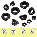 Qrity 20 PCS Rubber Grommets Cable Railing, Car Grommet, Cable Railing - Image 5