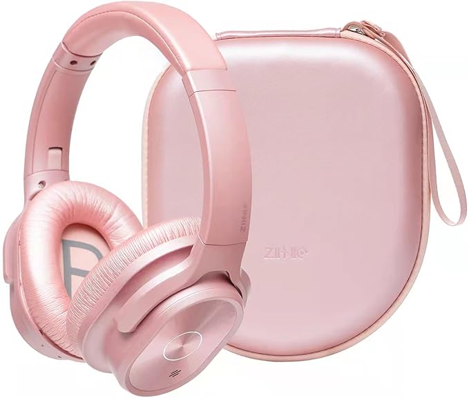 ZIHNIC Active Noise Cancelling Headphones, 40H Playtime Wireless Bluetooth by ENJOYMUSICLIFEWITHZIHNICHEADPHONES