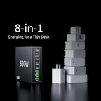 880W USB C Charger Block Charging Station 8 Port Fast GaN Chager 140W 160W PD - Image 4
