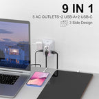 3-Sided Outlet Extender with Night Light - Image 3