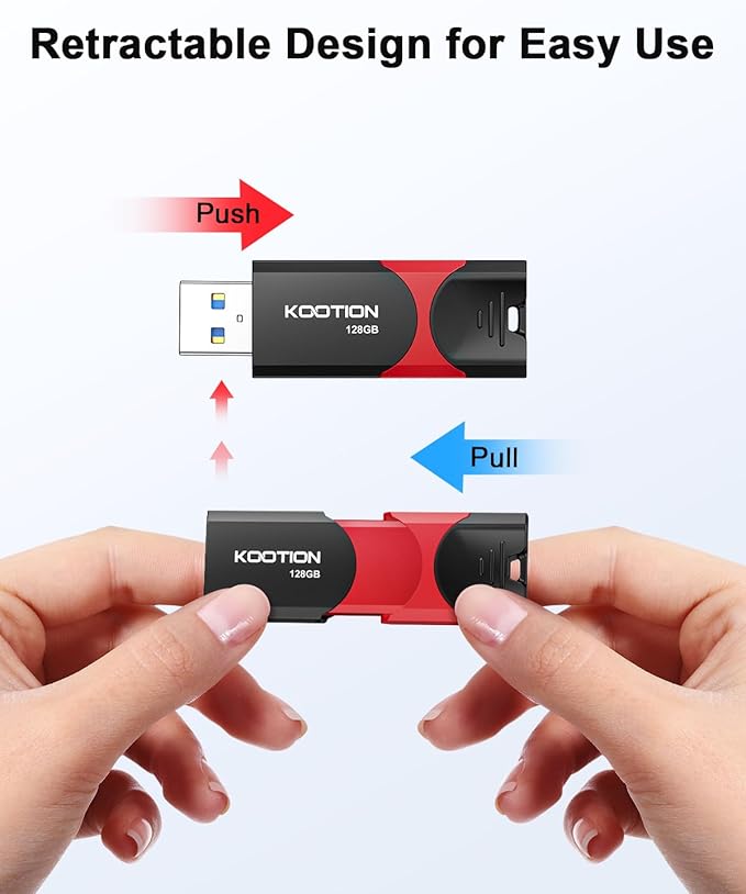 KOOTION 128GB USB Thumb Drive 3.1 Flash Drive Ultra High Speed up to 150MB/s - Image 7