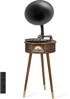Gramophone Record Player，Italian Style Gramophone Vinyl Record Player - Image 2