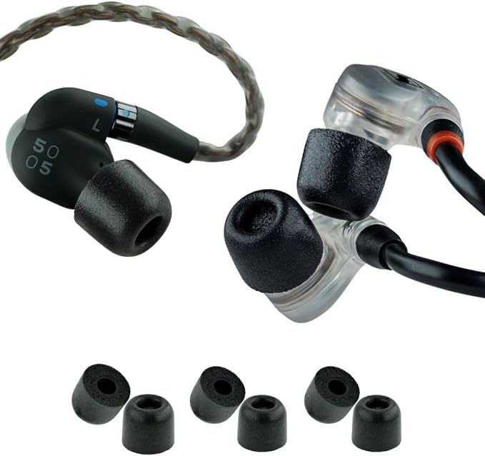 Comply 500 Core Series | Memory Foam Replacement IEM Ear Tips by ComplyFoam
