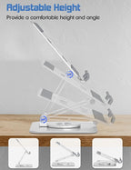 Tablet Stand Holder with 360°Rotating Base - Image 3