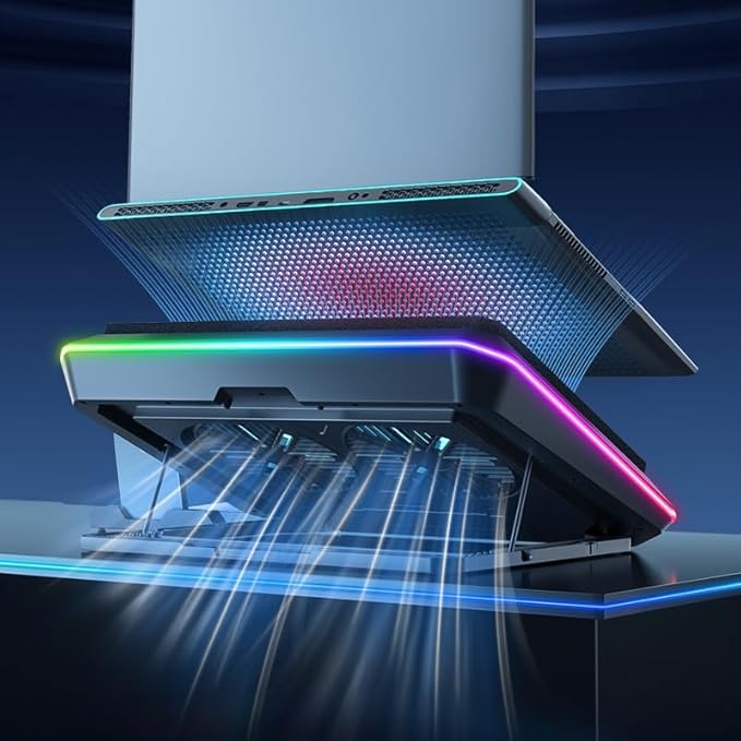 RGB Gaming Laptop Cooling Pad - Image 7