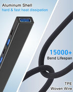 VIENON 8 in 1 USB C Hub With SD Card Reader, USB 3.0/2.0 Ports, USB-C Adapter - Image 7