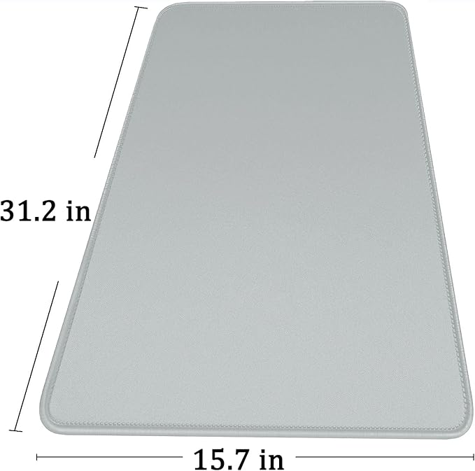 Large Gaming Mouse Pad with Stitched Edges, Durable Non-Slip Natural Rubber Base - Image 6