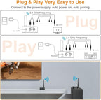 YMOO 2.4Ghz Wireless Audio Transmitter Receiver, 192kHz/24bit HiFi Audio - Image 7