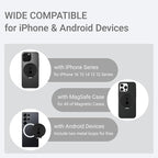 Grat 3 Upgraded Magnetic Phone Grip Stand, 360° Rotatable Silicone Strap Phone - Image 8