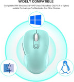 WisFox 2.4G Wireless Mouse for Laptop, Ergonomic Computer Mouse - Image 7
