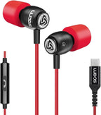 LUDOS Clamor USB C Headphones for iPhone 16 15 Pro Max Plus iPad Pro, 5 Years by Ludos