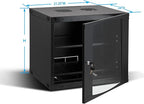 RAISING ELECTRONICS 22U Wall Mount Network WiFi Server Cabinet Rack Enclosure - Image 3