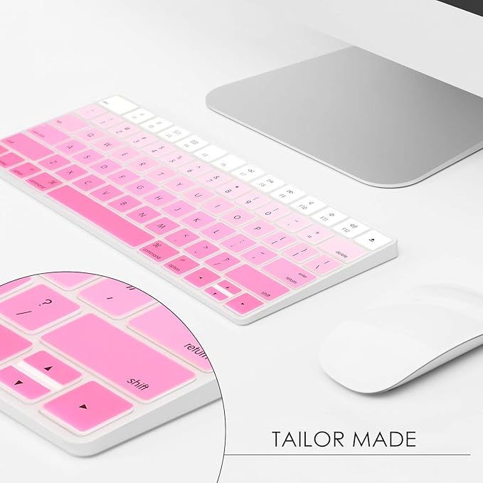 Allinside Ombre Pink Cover for Apple Magic Keyboard - Image 3