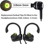 Silicone Replacement Earbud Tips Earbud Covers Ear Tips Fit - Image 3
