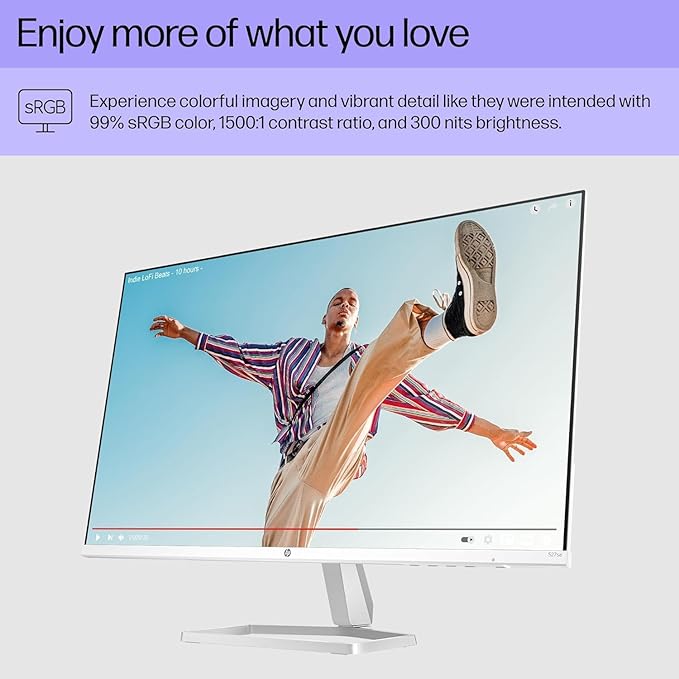 HP Series 5 527sa Monitor with Speakers 27" 100Hz IPS FHD 99% sRGB 300 Nits - Image 5