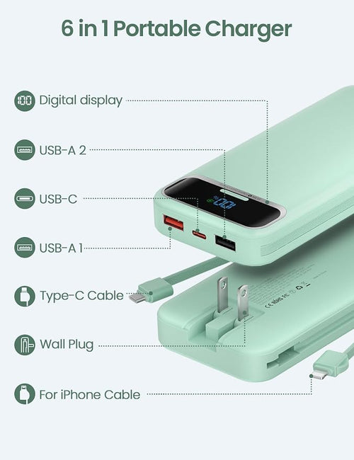 12000mAh Lightweight-Portable-Charger-Power-Bank - Image 2