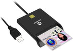 ZOWEETEK CAC Card Reader Military, Smart Card Reader DOD Military USB Common by ZOWEETEK