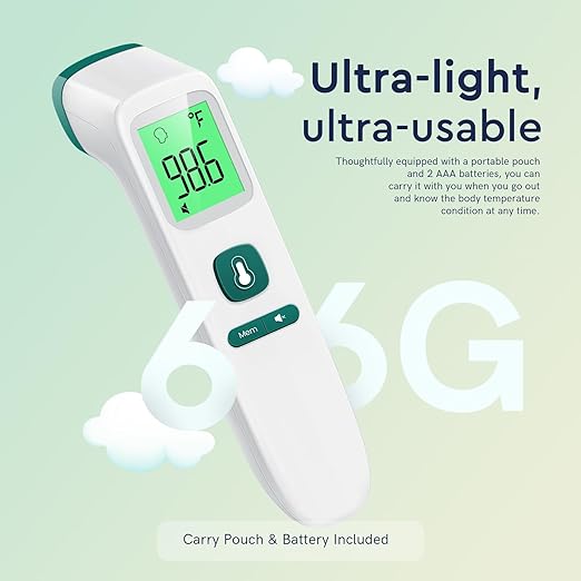 Forehead Thermometer for Adults and Kids, Fast Accurate Thermometer - Image 7