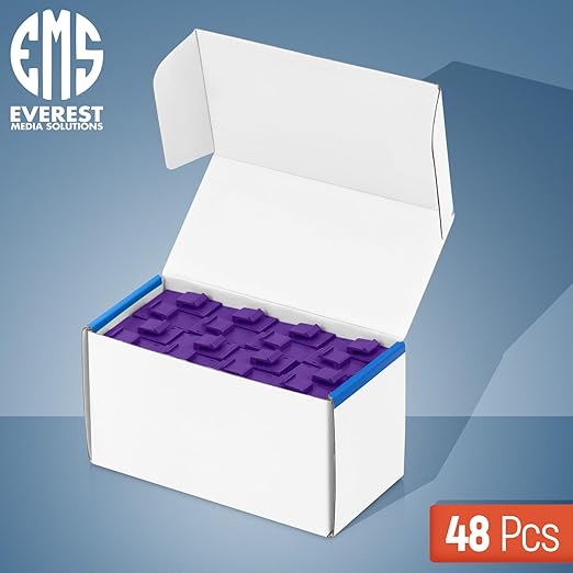 Everest RJ45 CAT6 Keystone Coupler in Purple - Image 2