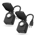 BN-LINK 24-Hour Mechanical Outdoor Light Timer, Waterproof, Heavy Duty by BN-LINK
