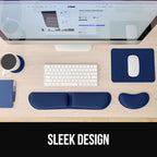 GORILLA GRIP Silky Gel Memory Foam Keyboard Wrist Rest and Mouse Pad - Image 9