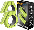 Barbell Clips, Barbell Clamps, Quick Release Olympic Barbell Clamps by Forcefree