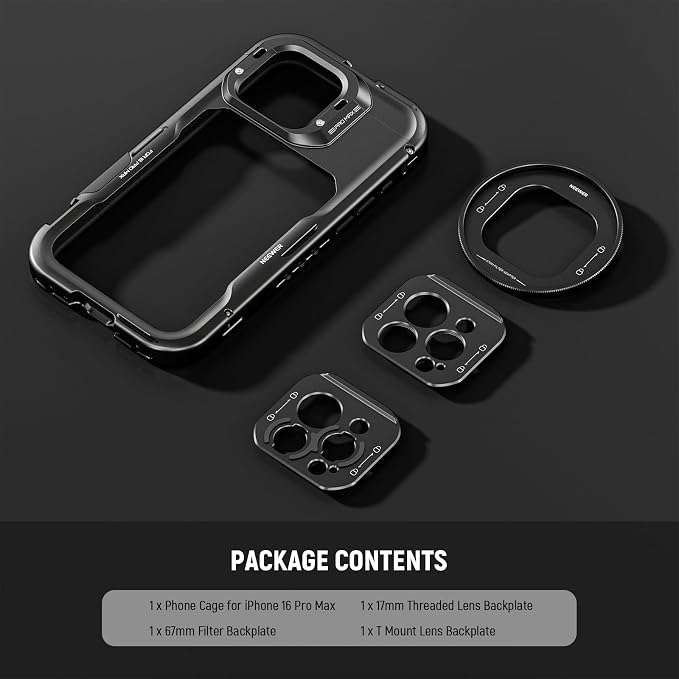 NEEWER 16 Pro Max Cage, Quick Release Video Rig Phone Stabilizer Compatible - Image 9