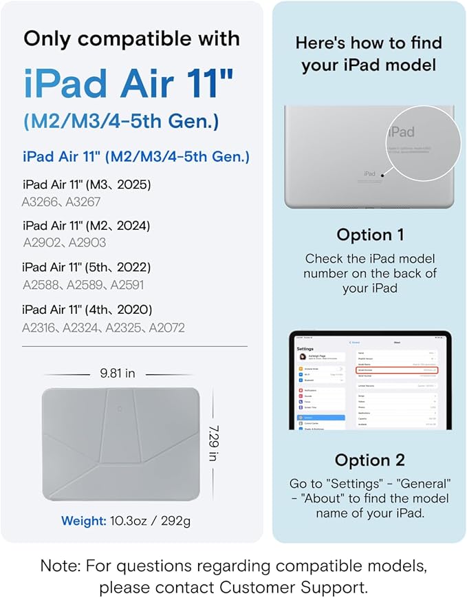 MOFT Dynamic Folio Case for for iPad Air 11-inch M3 M2 2025 2024/10.9 Air 5th - Image 3